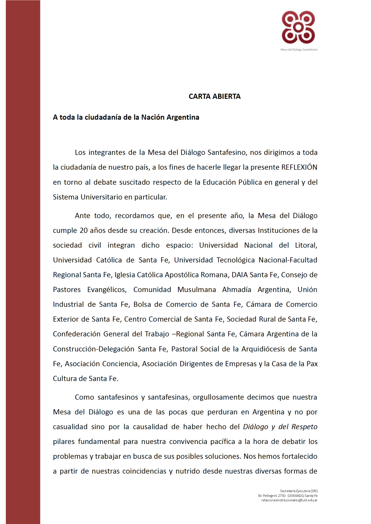 CARTA ABIERTA1