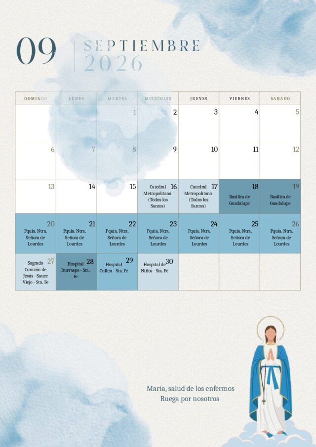 Calendario Santa Bernardita (2)